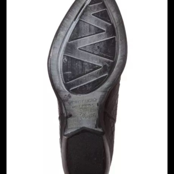 New $239 KBR 2010 Black Python Textured Western Chelsea Boot, Size EU-35/US 5 M - Picture 3 of 7